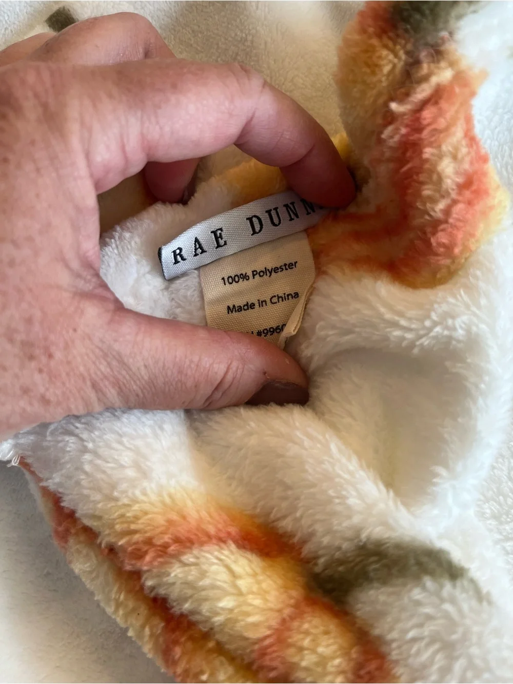 Rae Dunn Pumpkin Everything Fall Plush Throw Blanket